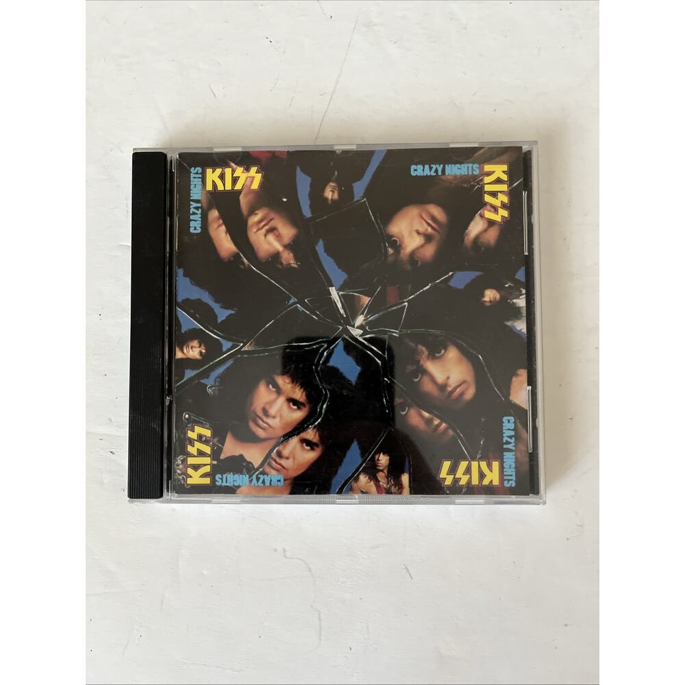 Crazy Nights by Kiss (CD, Sep-1990, Island/Mercury)